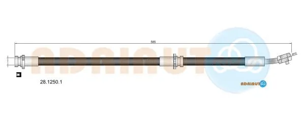 Brake Hose (28.1250.1)