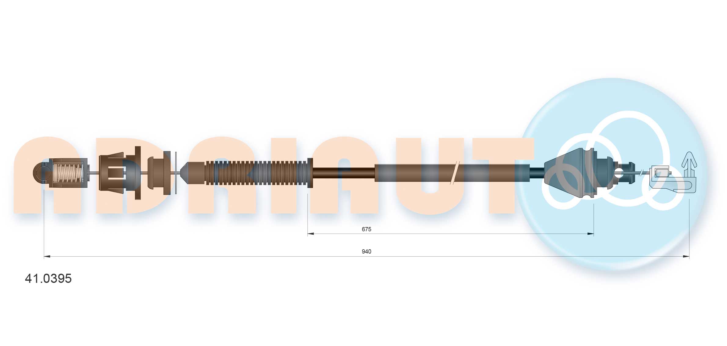 Accelerator Cable (41.0395)