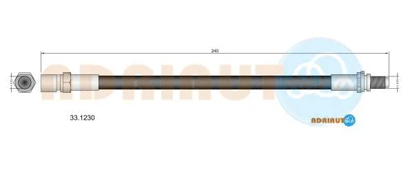 Brake Hose (33.1230)