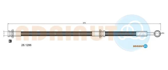 Brake Hose (28.1286)