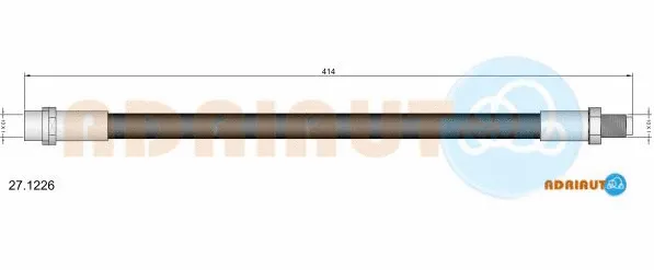 Brake Hose (27.1226)
