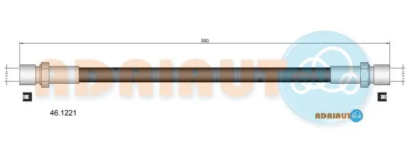Brake Hose (46.1221)