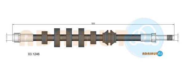 Brake Hose (03.1246)