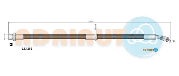 Brake Hose (52.1258)