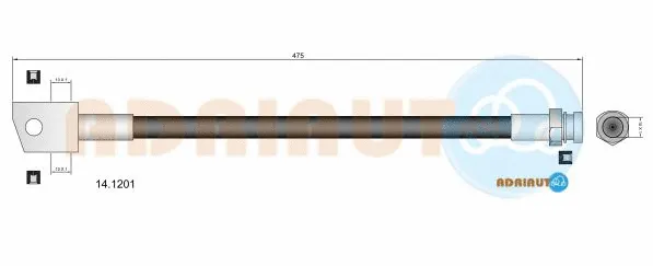 Brake Hose (14.1201)