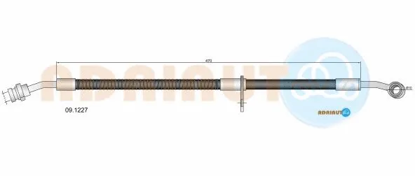 Brake Hose (09.1227)