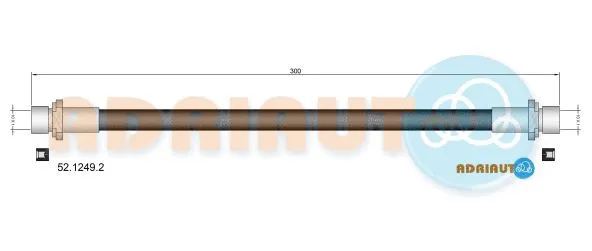 Brake Hose (52.1249.2)