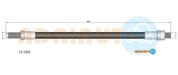 Brake Hose (13.1202)