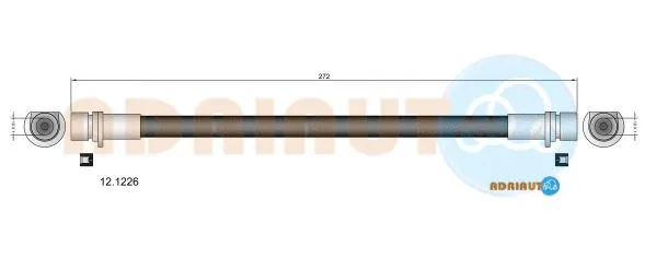 Brake Hose (12.1226)