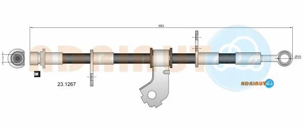 Brake Hose (23.1267)