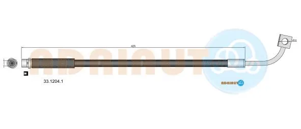 Brake Hose (33.1204.1)
