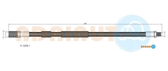 Brake Hose (11.1278.1)