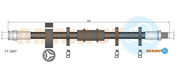 Brake Hose (11.1247)