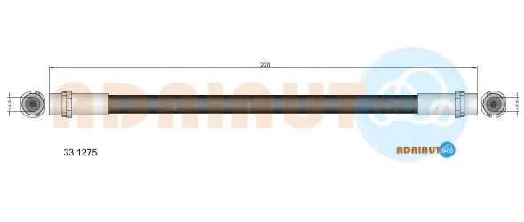 Brake Hose (33.1275)
