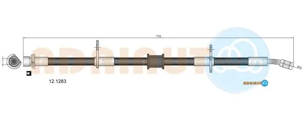 Brake Hose (12.1283)