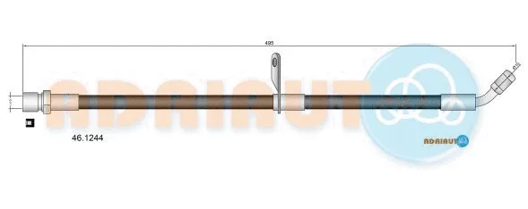 Brake Hose (46.1244)