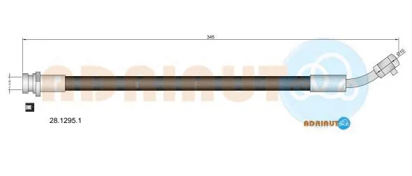 Brake Hose (28.1295.1)