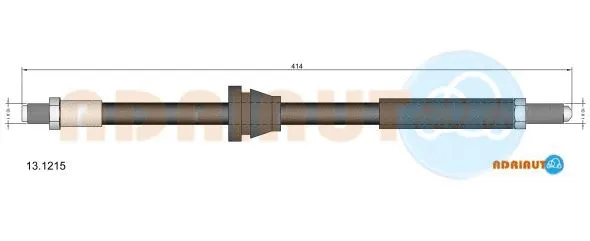 Brake Hose (13.1215)