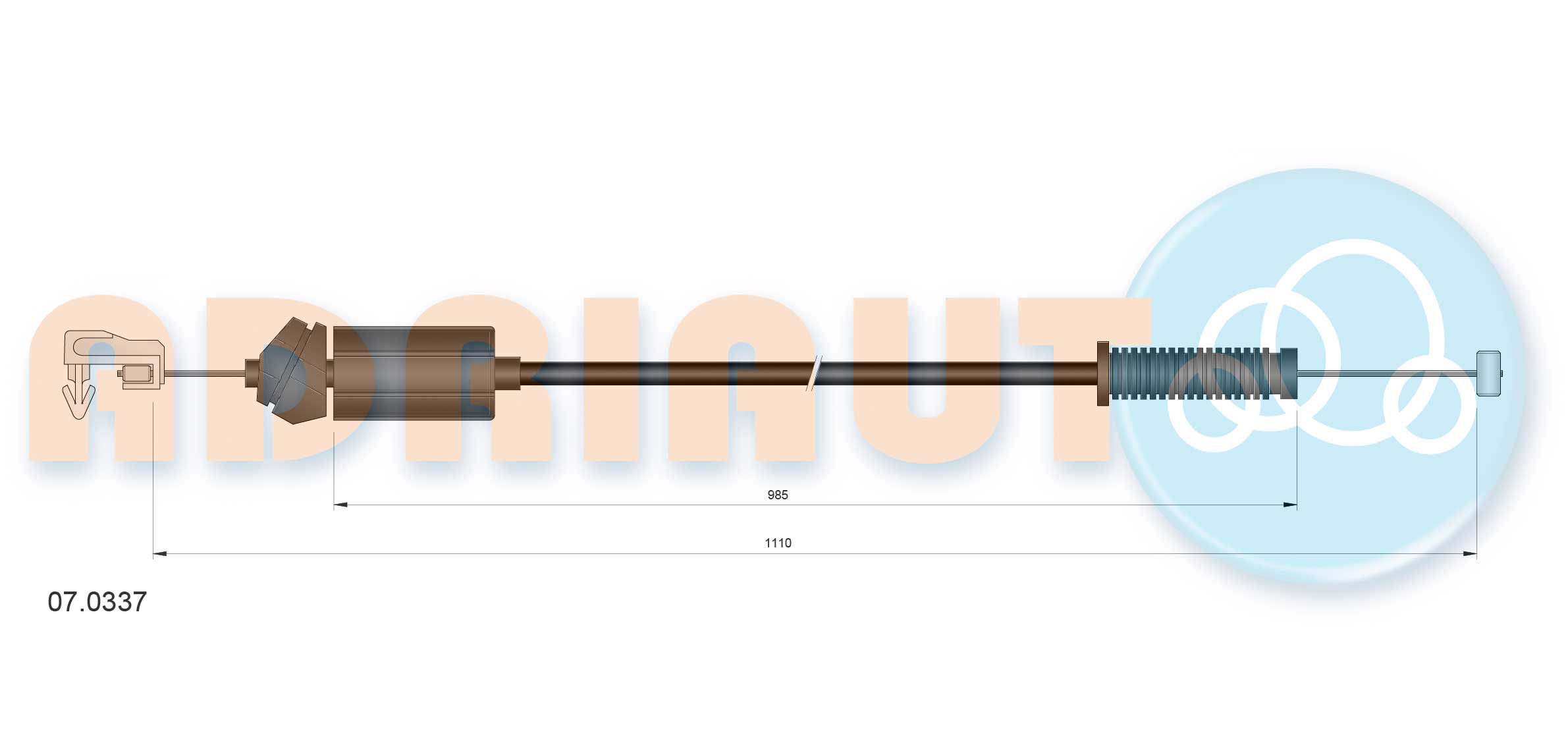 Accelerator Cable (07.0337)