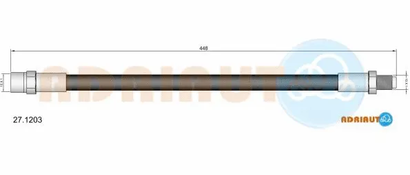 Brake Hose (27.1203)
