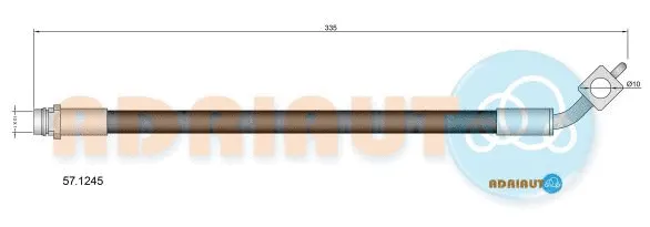Brake Hose (57.1245)