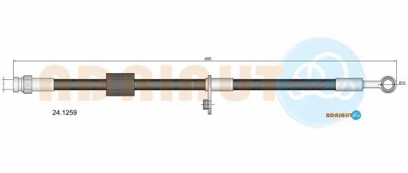 Brake Hose (24.1259)