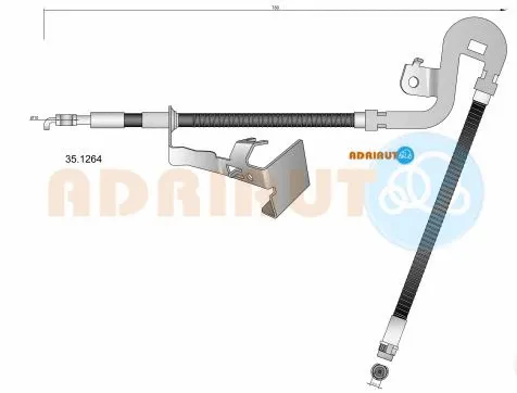 Brake Hose (35.1264)