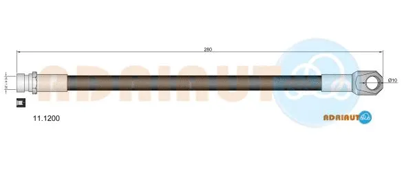 Brake Hose (11.1200)