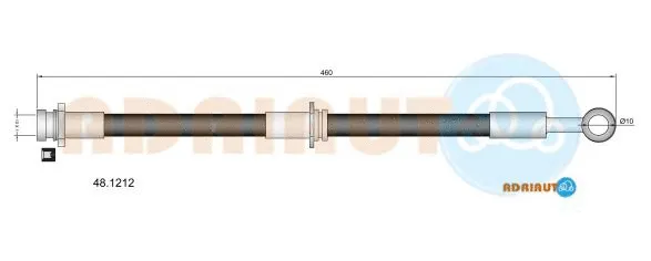 Brake Hose (48.1212)