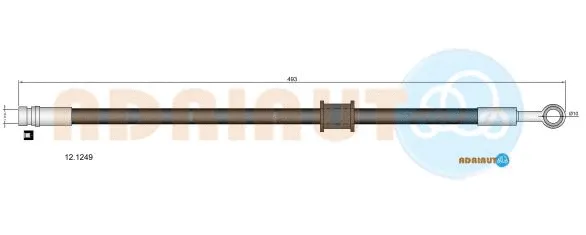 Brake Hose (12.1249)
