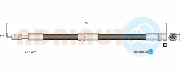 Brake Hose (22.1267)