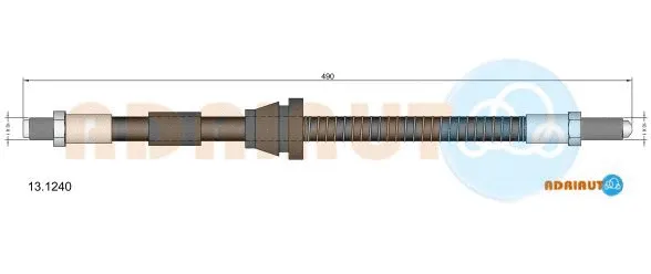 Brake Hose (13.1240)