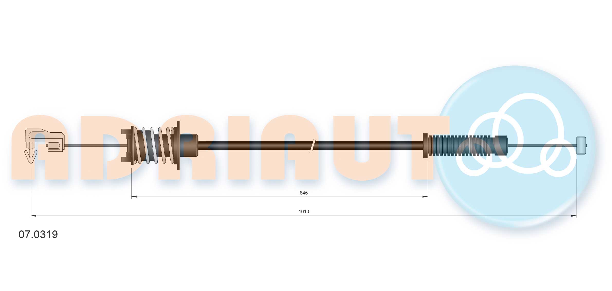 Accelerator Cable (07.0319)