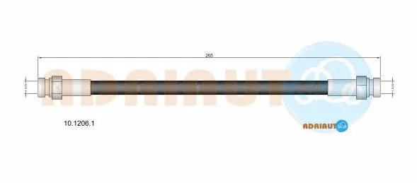 Brake Hose (10.1206.1)