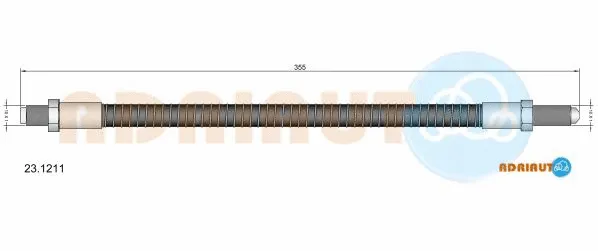 Brake Hose (23.1211)