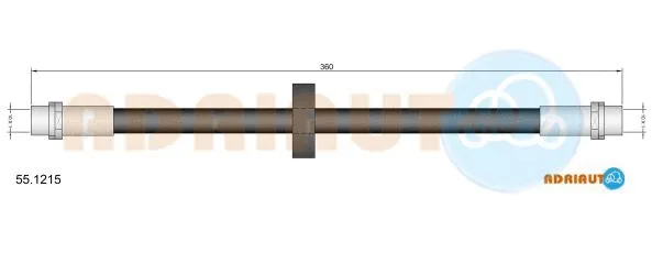 Brake Hose (55.1215)