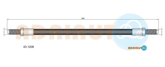 Brake Hose (43.1208)