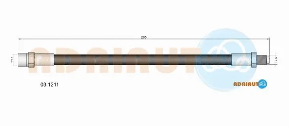 Brake Hose (03.1211)