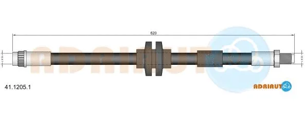 Brake Hose (41.1205.1)