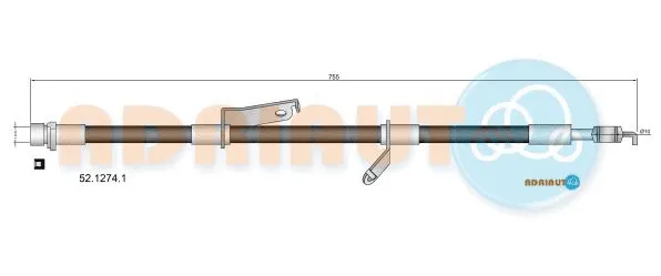 Brake Hose (52.1274.1)