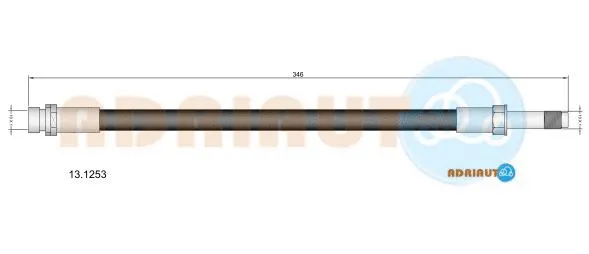 Brake Hose (13.1253)