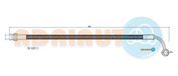 Brake Hose (10.1231.1)