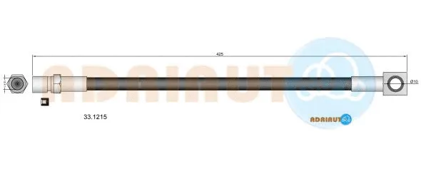 Brake Hose (33.1215)