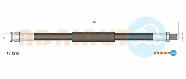 Brake Hose (19.1236)