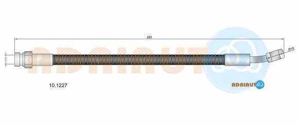 Brake Hose (10.1227)