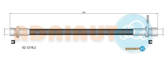 Brake Hose (52.1218.2)