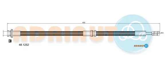 Brake Hose (48.1252)