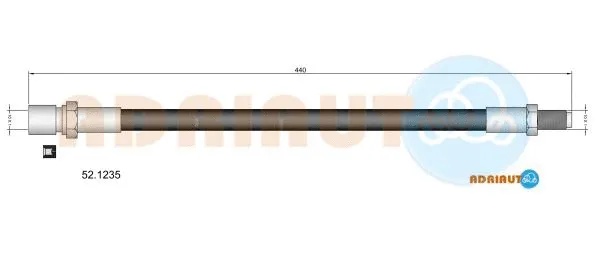 Brake Hose (52.1235)