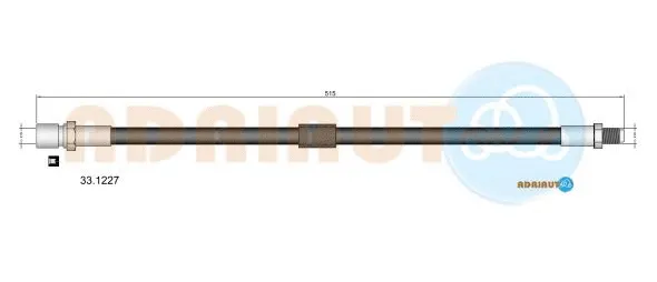 Brake Hose (33.1227)