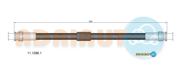 Brake Hose (11.1286.1)